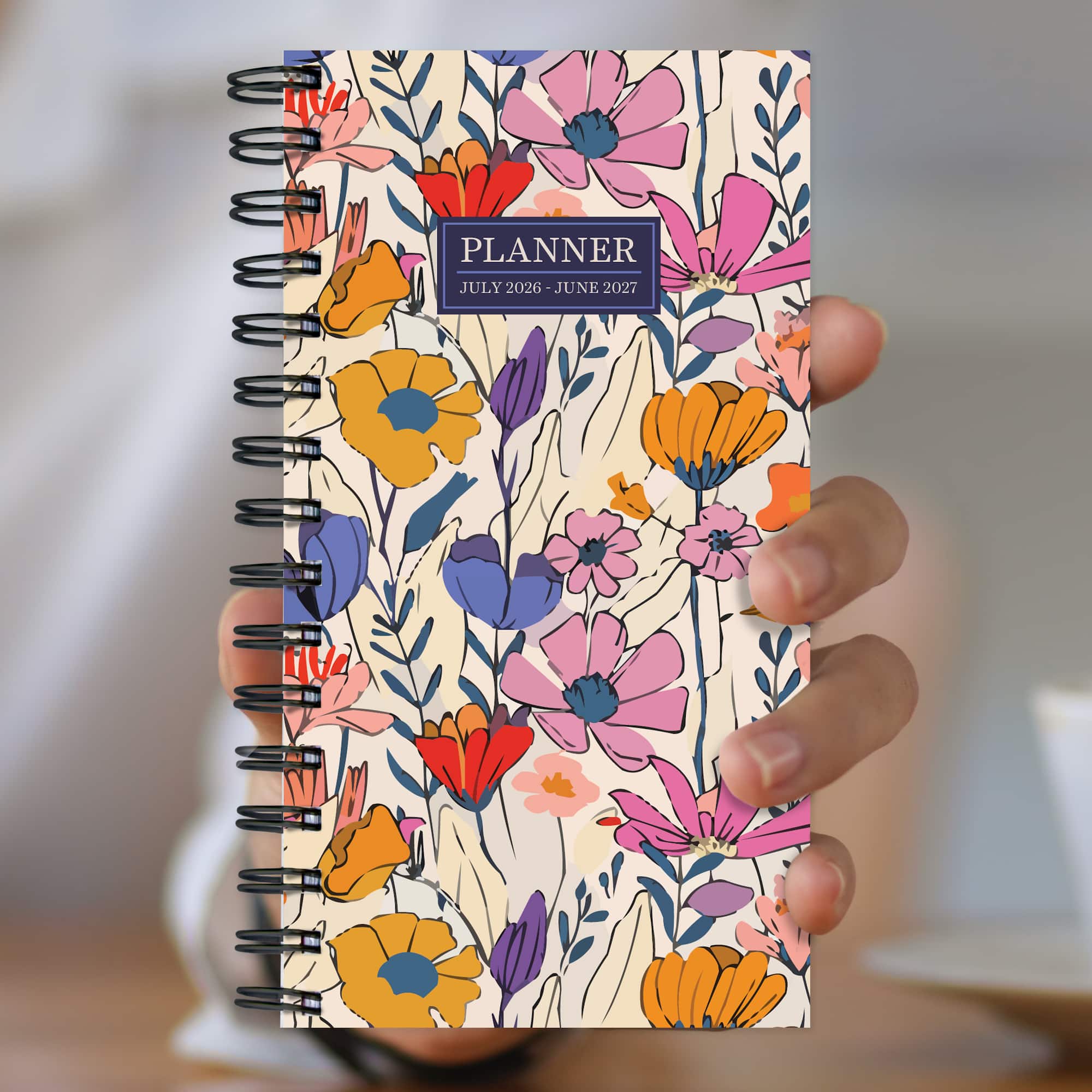 TF Publishing 2026-27 Field of Flowers Weekly Monthly Planner